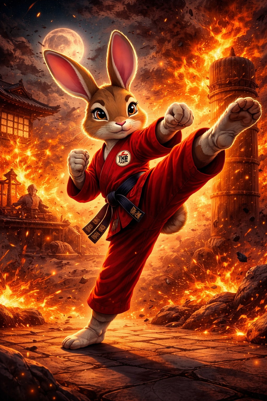 Fiery Taekwondo Showdown