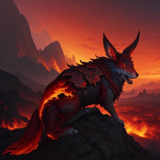 Wolf Evil Black Sorcerer